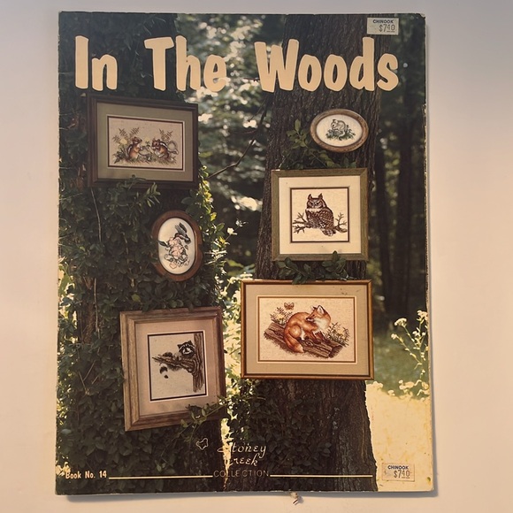 'Babes of the Woods' and 'In The Woods' Cross Stitch Patterns Nature Animals - Picture 4 of 5